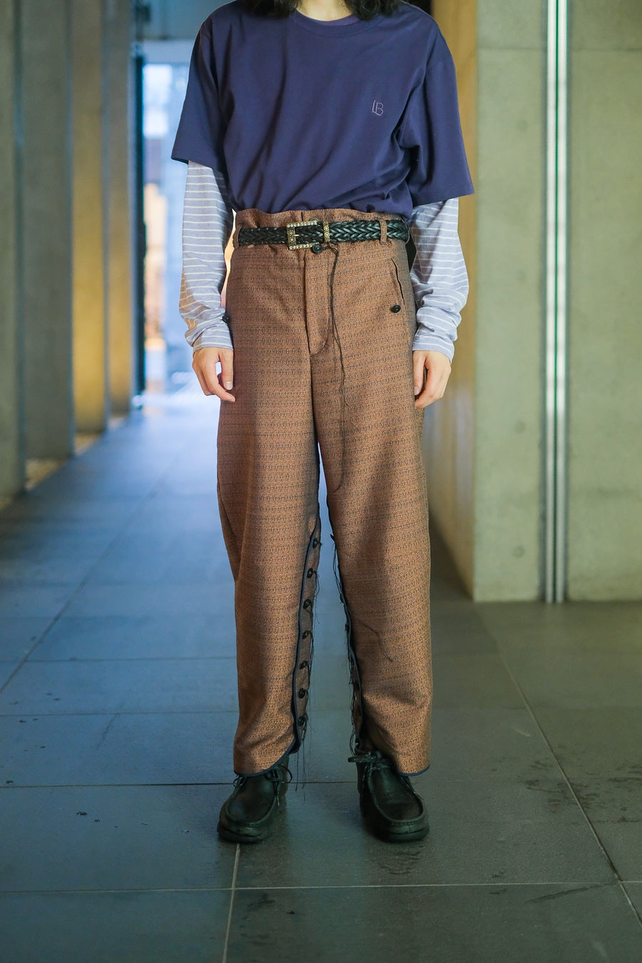 最終値下 Nobuyuki Matsui Button Pants 22aw-