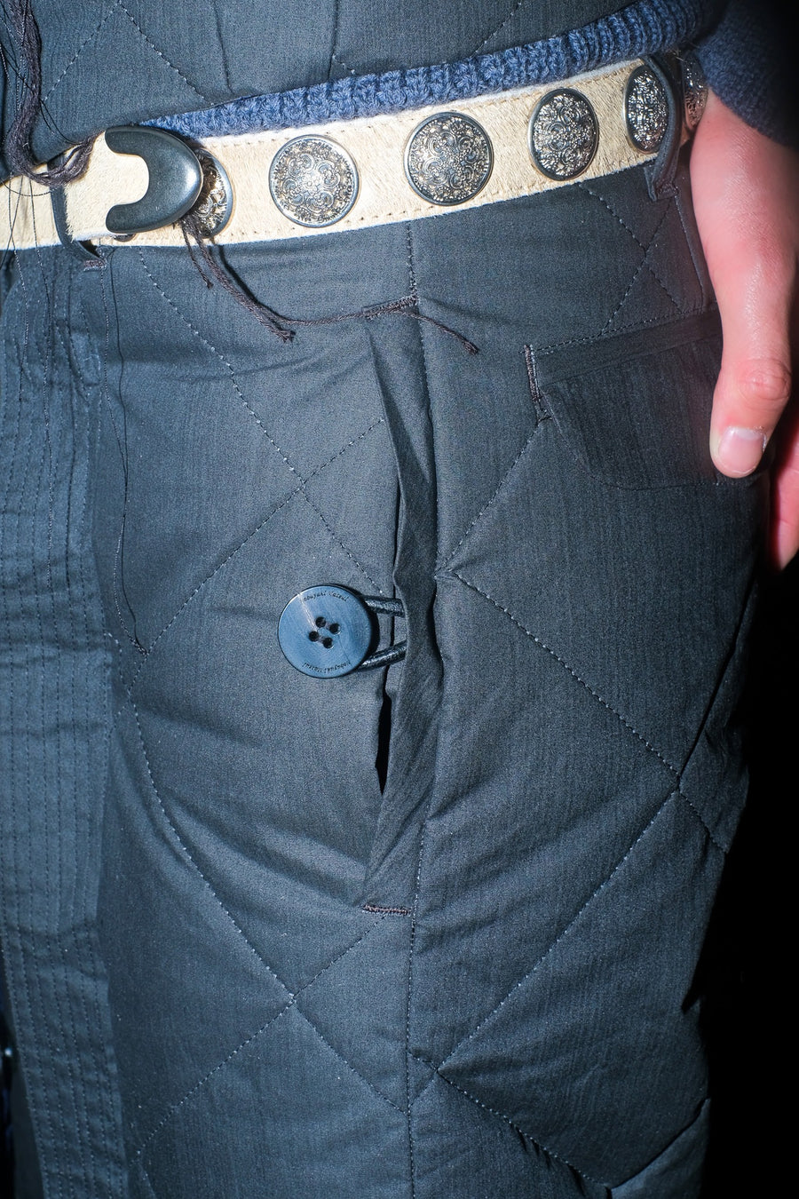 オリジナルデザイン手作り商品 最終値下 Nobuyuki Matsui Button Pants