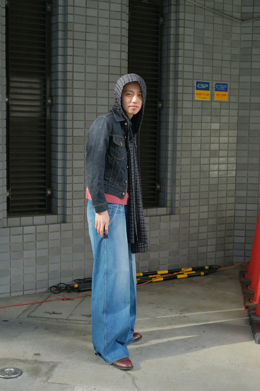 最安挑戦！ MASU インディゴ FADED BAGGY FIT FIT JEANS FADED サイズ