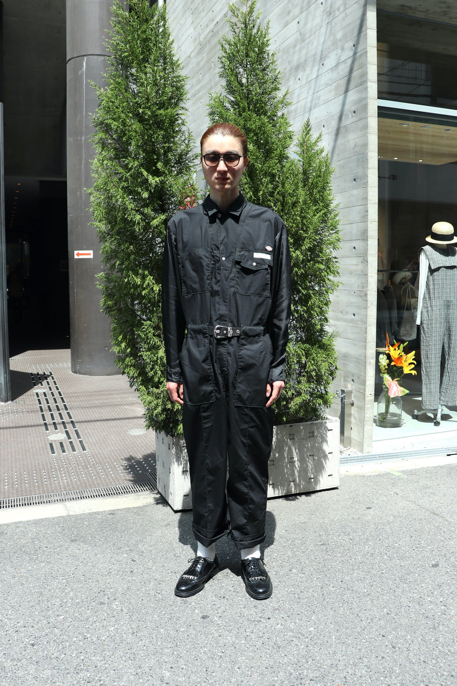 toga dickies コラボレーション オールインワン ブラック-