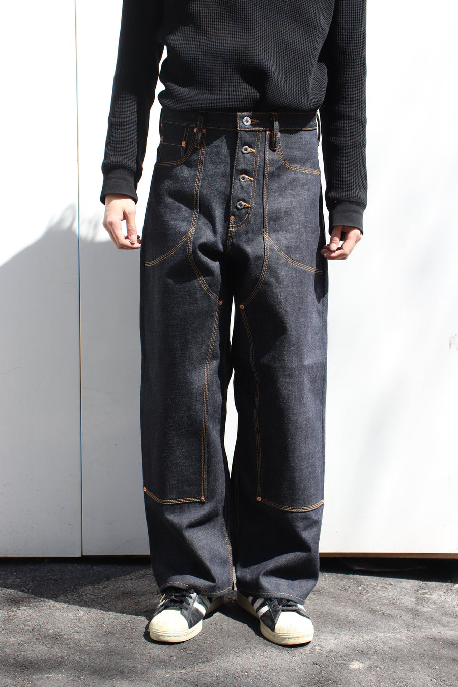 sugarhill】classic denim pants【34/XL】-