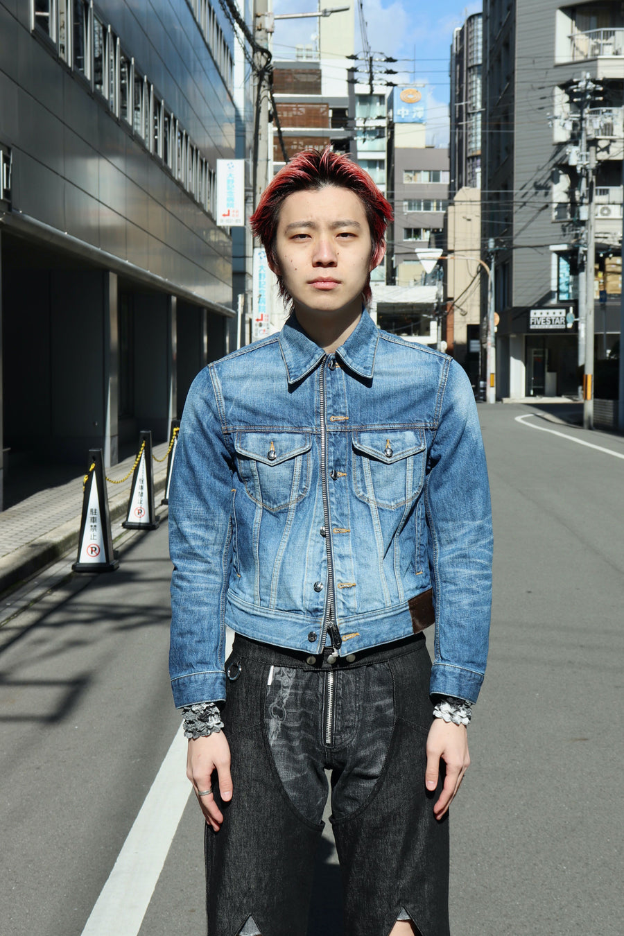 無地・新色登場！ MASU DENIM TRUCKER JACKET - FADED BLUE