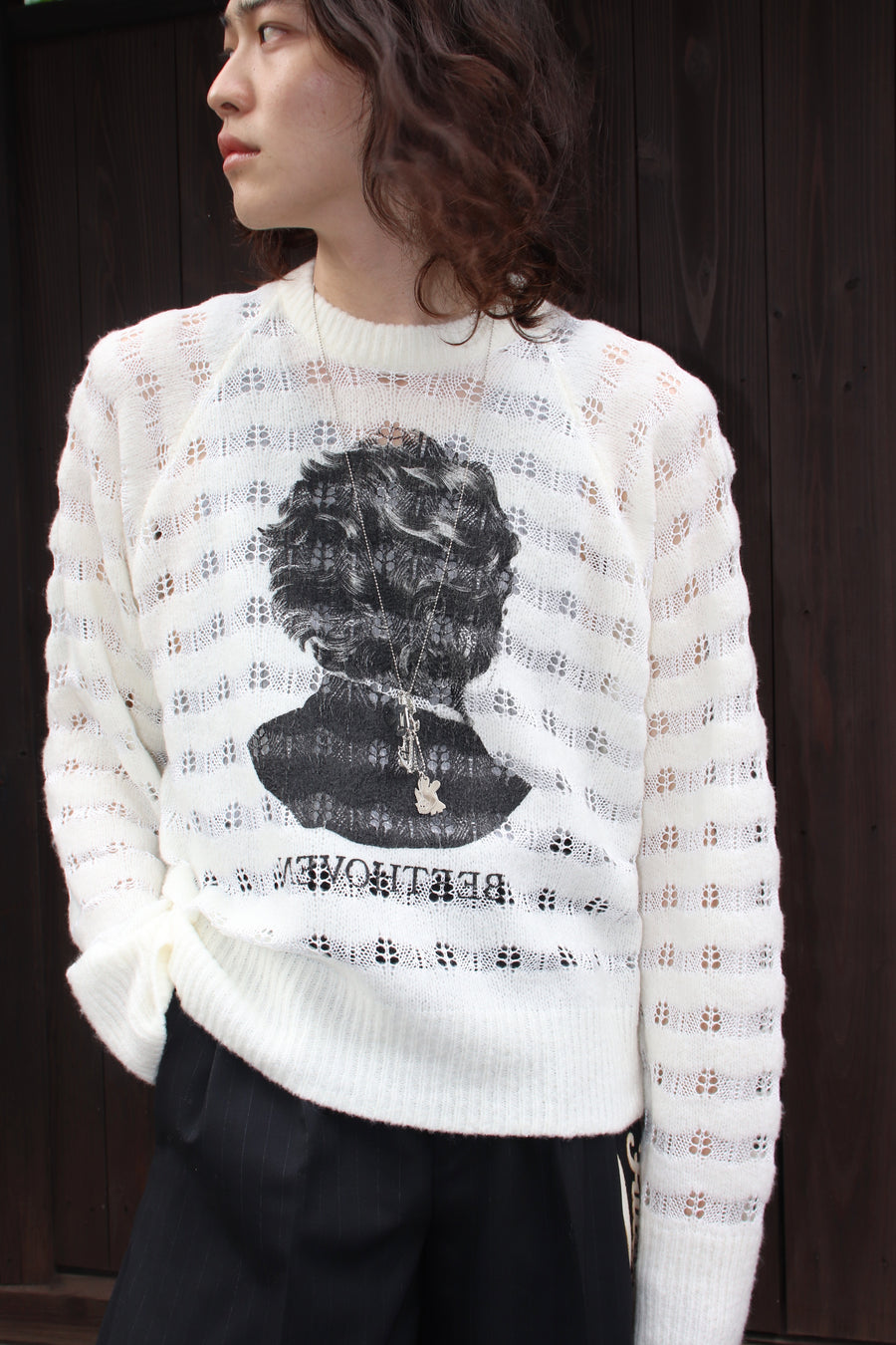 大量入荷 MASU 22aw REVERSE BEETHOVEN SWEATER savingssafari.com