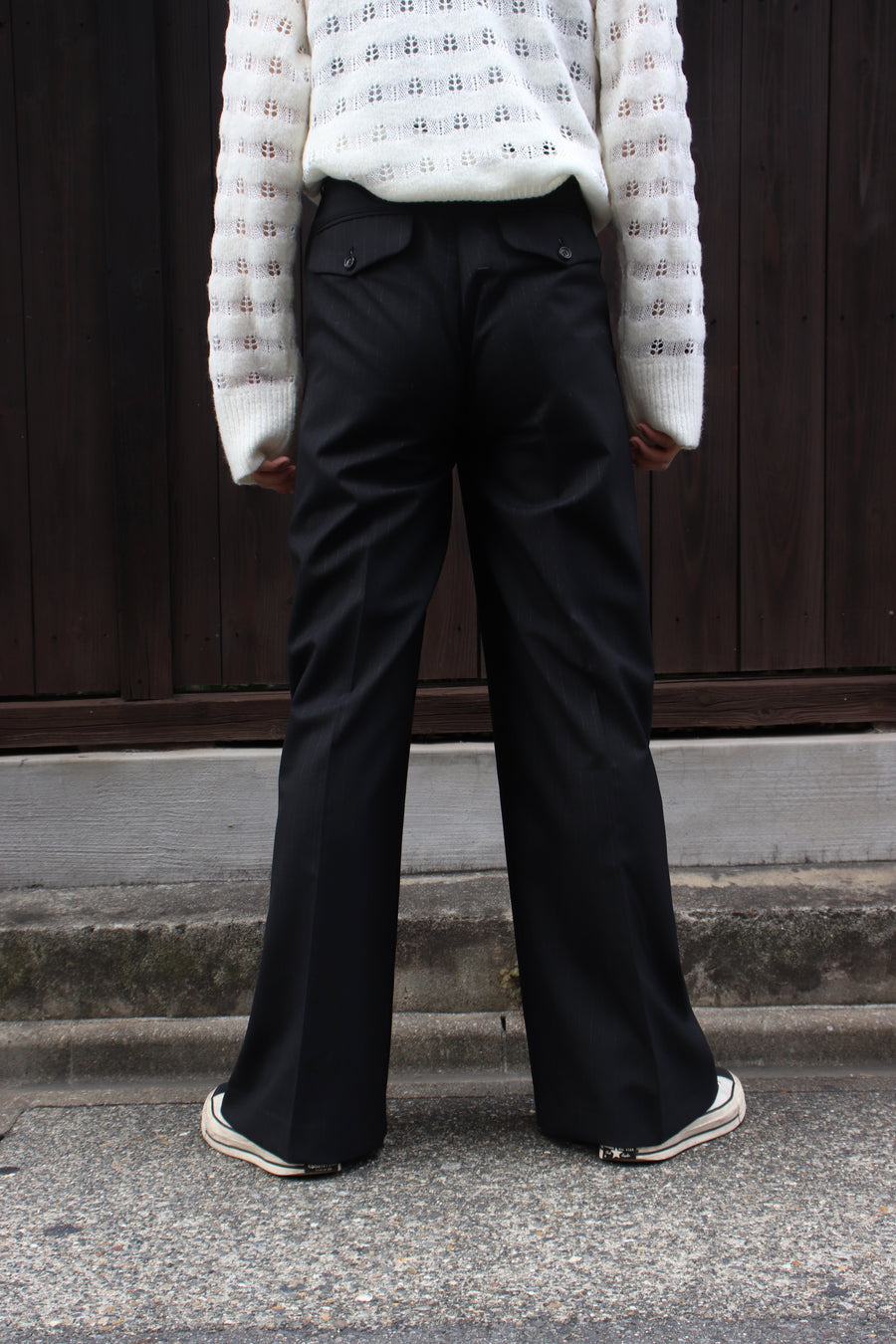 公式 22aw) TROUSERS WIDE MASU MASU」22AW FUTURE WIDE FUTURE