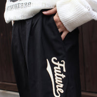 MASU(エムエーエスユー)のFUTURE WIDE TROUSERS BLACK(スラックス)の