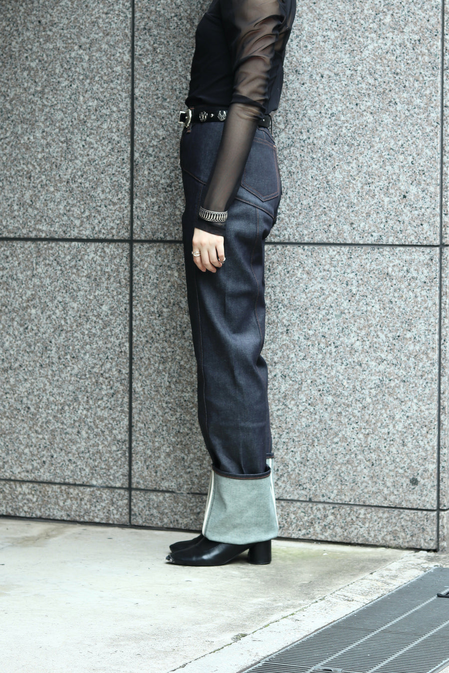 FETICO(フェティコ)の12oz Highrise Coated Jeans(デニム)の通販