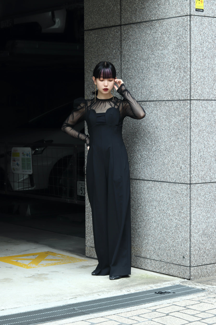 fetico】ジャンプスーツ23SS / 2WAY BRA JUMPSUIT-