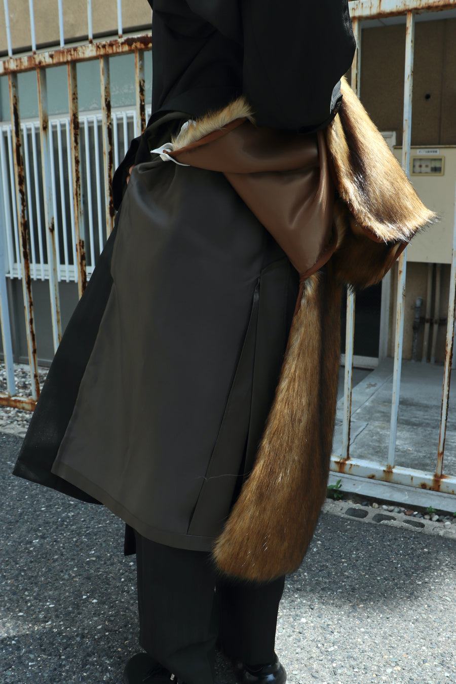 TOGA VIRILIS トーガビリリース fake fur coat 新しい季節 メンズ