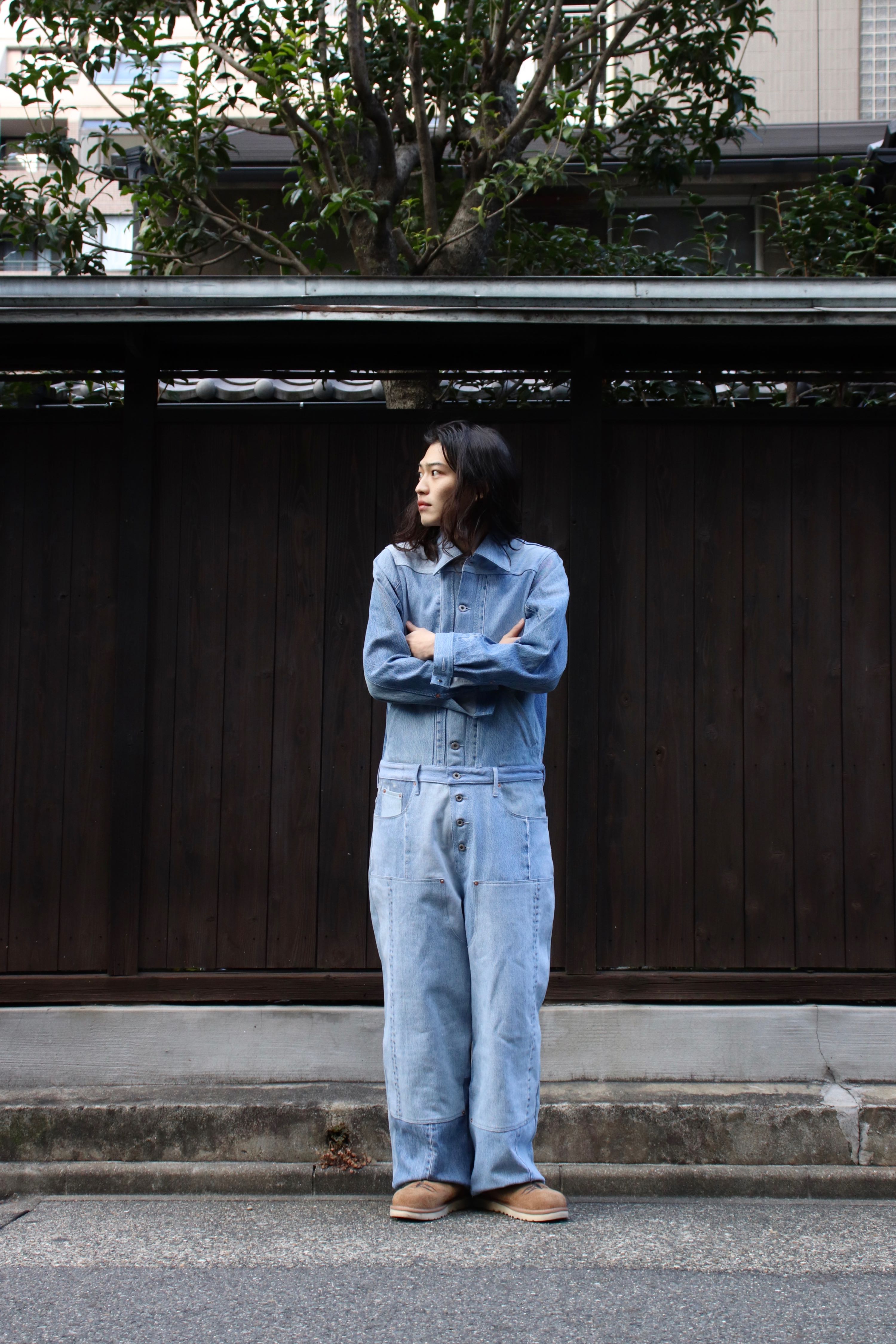 早い者勝ちsugarhill DENIM JUMPSUIT ジャンプスーツ-