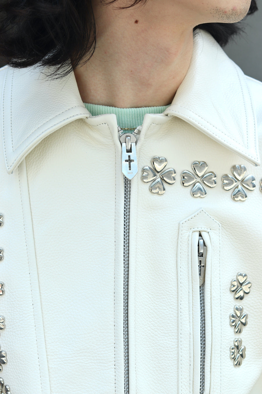 MASU(エムエーエスユー)のCLOVER STUDS RIDERS JACKETの通販｜PALETTE