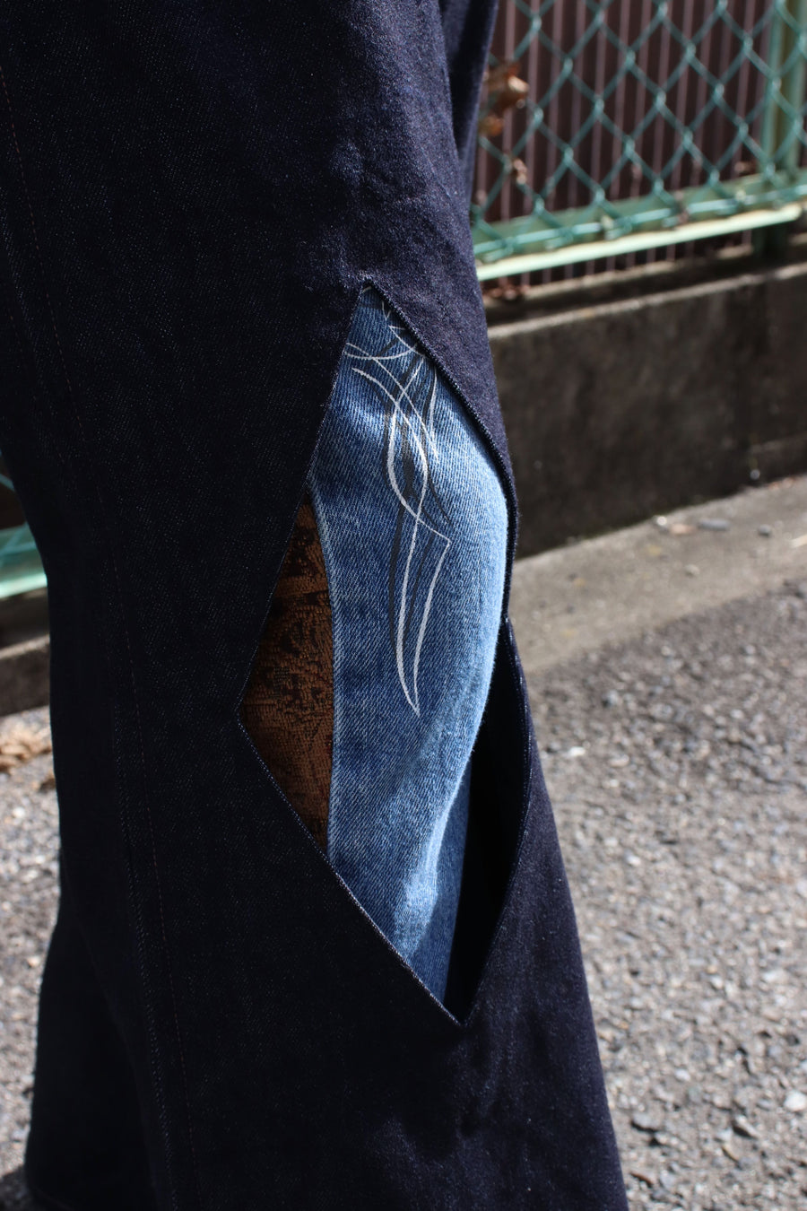 MASU 23ss DENIM CHAPS(INDIGO) sanchezarellano.com