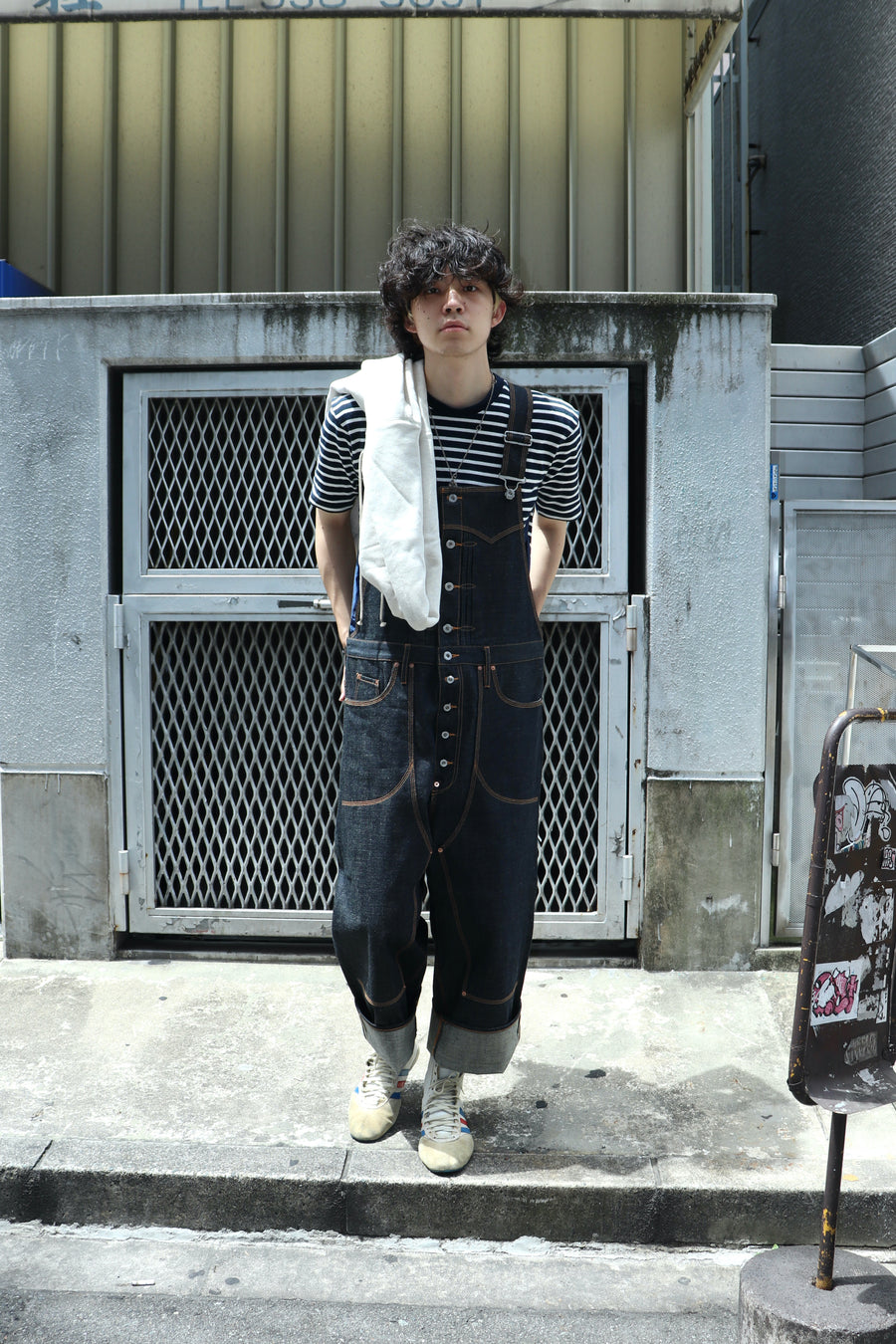 sugarhill 22ss faded denim overall | gulatilaw.com