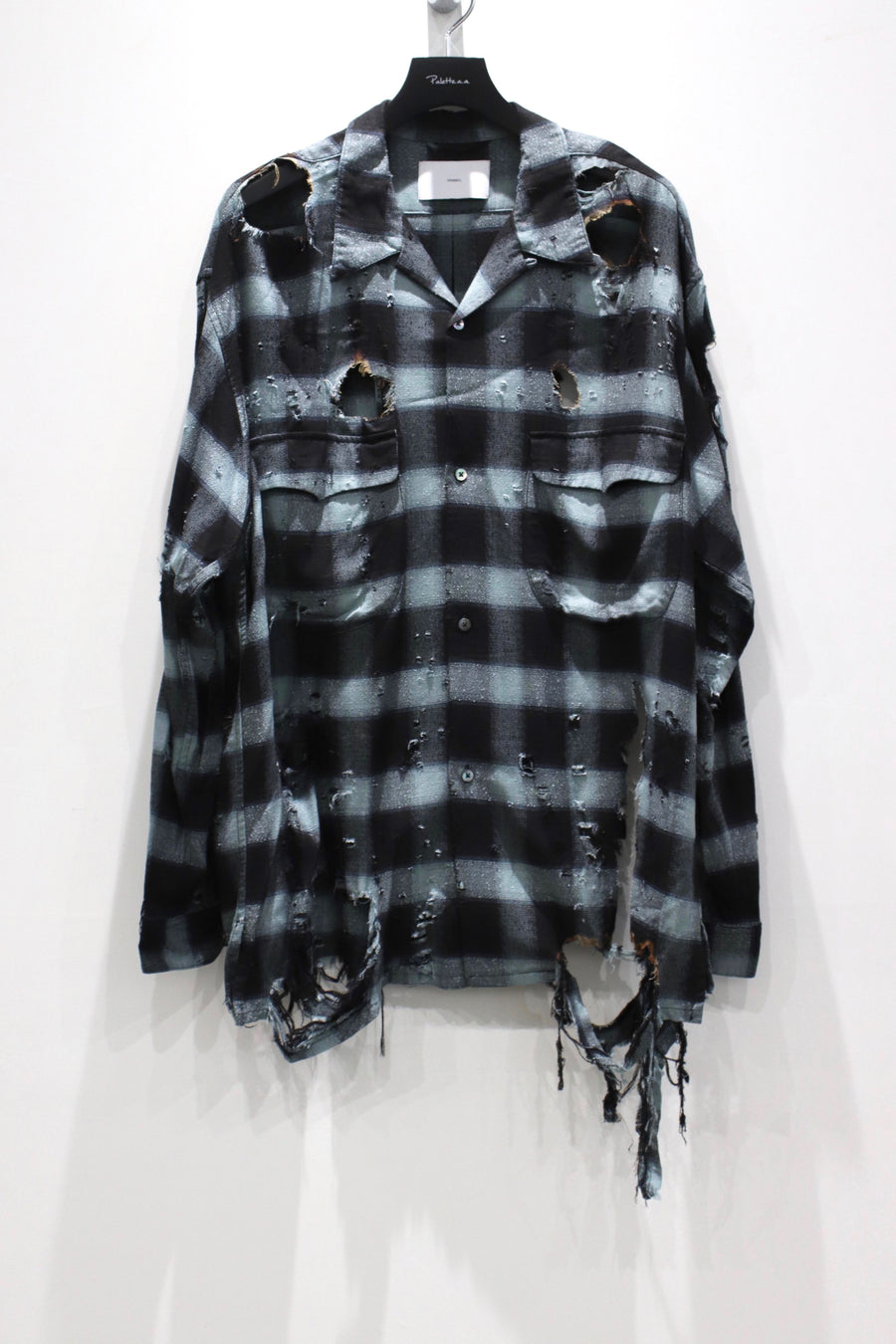 SUGARHILL(シュガーヒル)のBURNT OMBRE PLAID BLOUSE TURQUOISEの通販