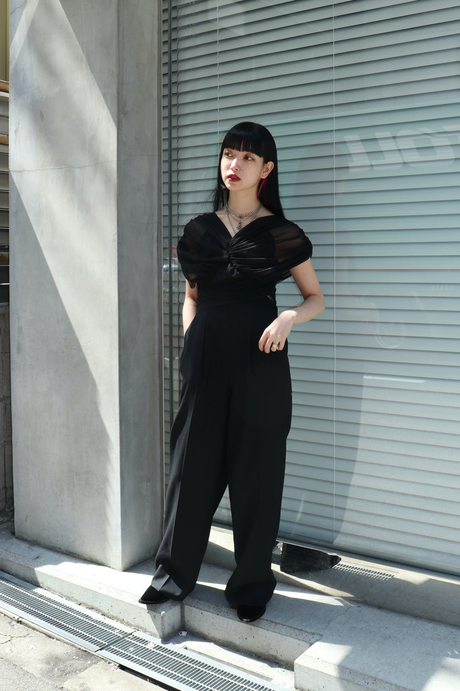 fetico】ジャンプスーツ23SS / 2WAY BRA JUMPSUIT-