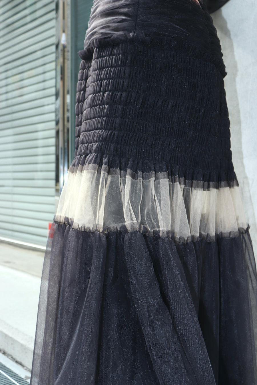 FETICO(フェティコ)のGATHERED TULLE SKIRT(スカート)の通販｜PALETTE