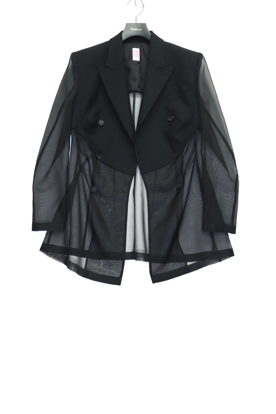 FETICO COMBINED ORGANZA TAILORED JACKET-