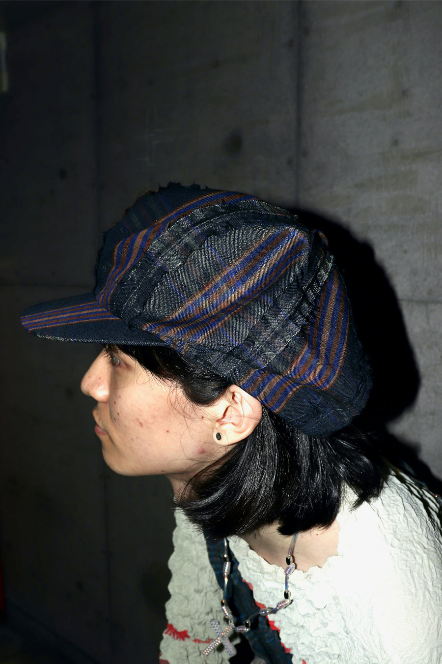 MASU GRUNGE CASQUETTE-DARK NAVY | labiela.com