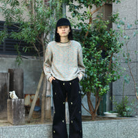 MASU(エムエーエスユー)のSEAMLESS BELL BOTTOM TROUSERS BLACKの通販