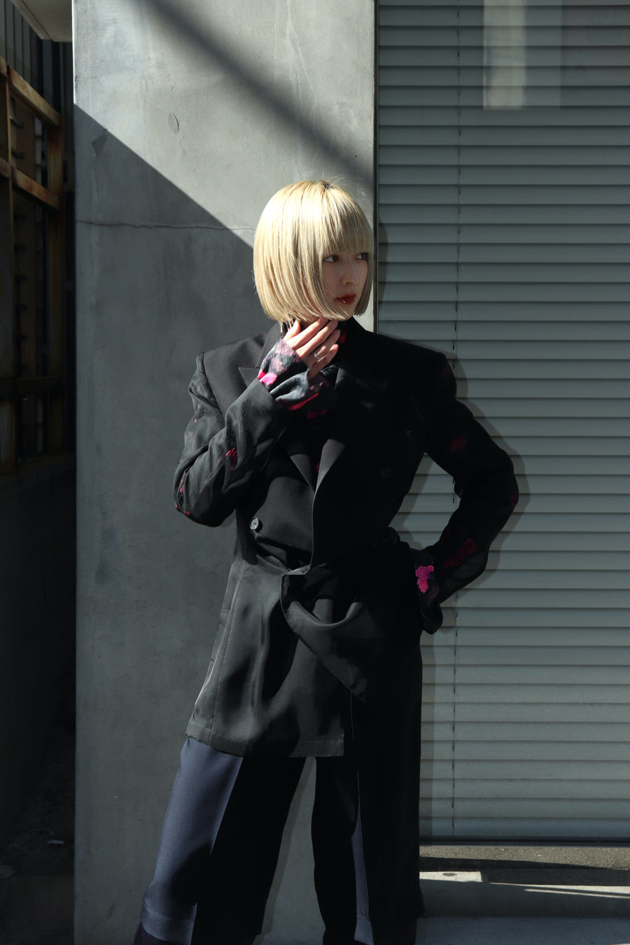 FETICO(フェティコ)のCOMBINED ORGANZA TAILORED JACKETの通販