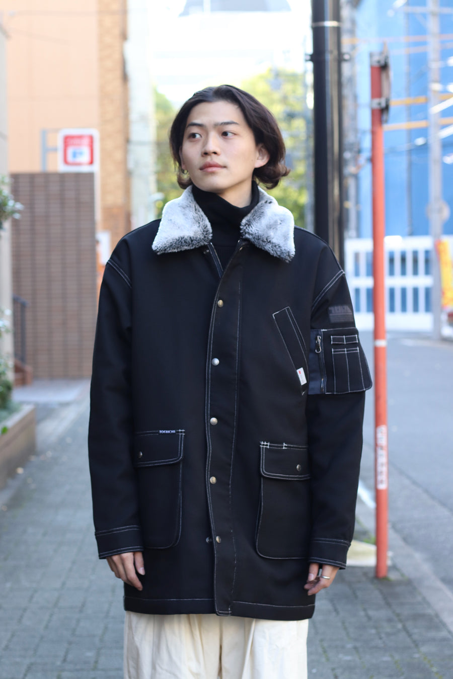 特価】SHINYAKOZUKA DOKA COAT WITH TORAICHI-