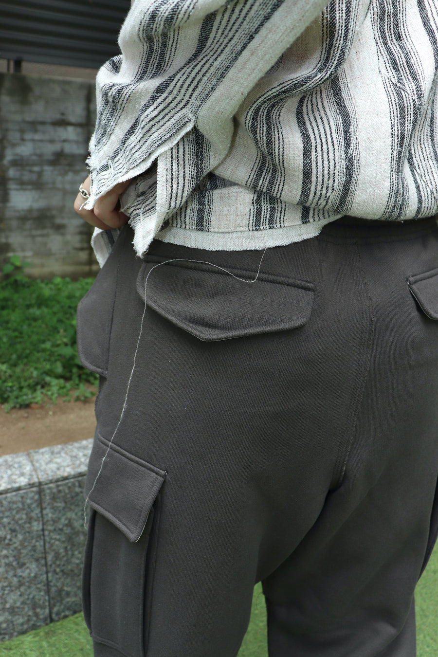 SUGARHILL/シュガーヒル/HERRINGBONE ARMY CARGO PANTS/22SSPT16 LHP