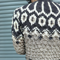 MASU(エムエーエスユー)のPOPCORN NORDIC SWEATER MOCHAの通販