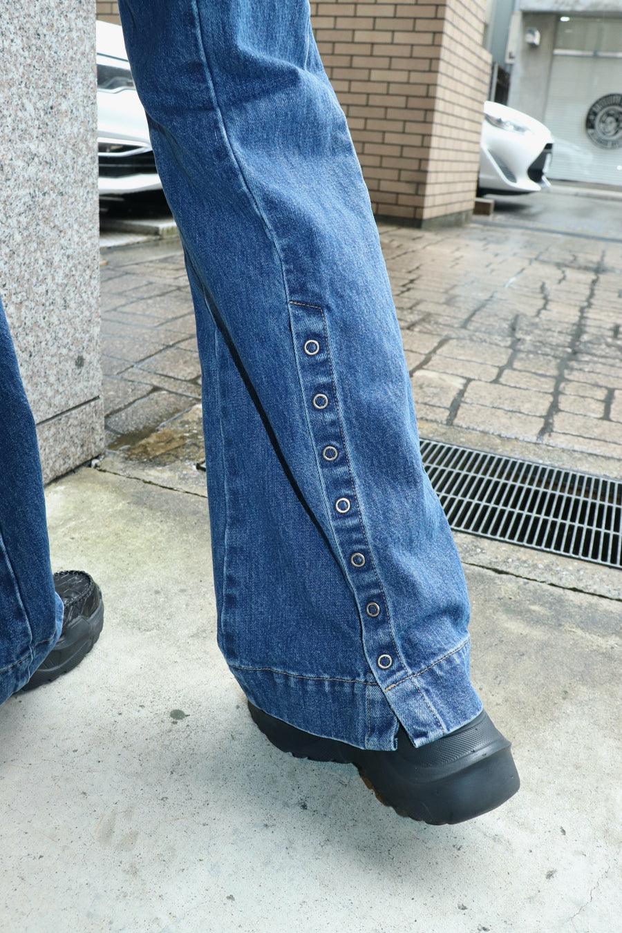 即納！最大半額！ TROUSERS 試着のみ【fetico】BACK SLIT TROUSERS