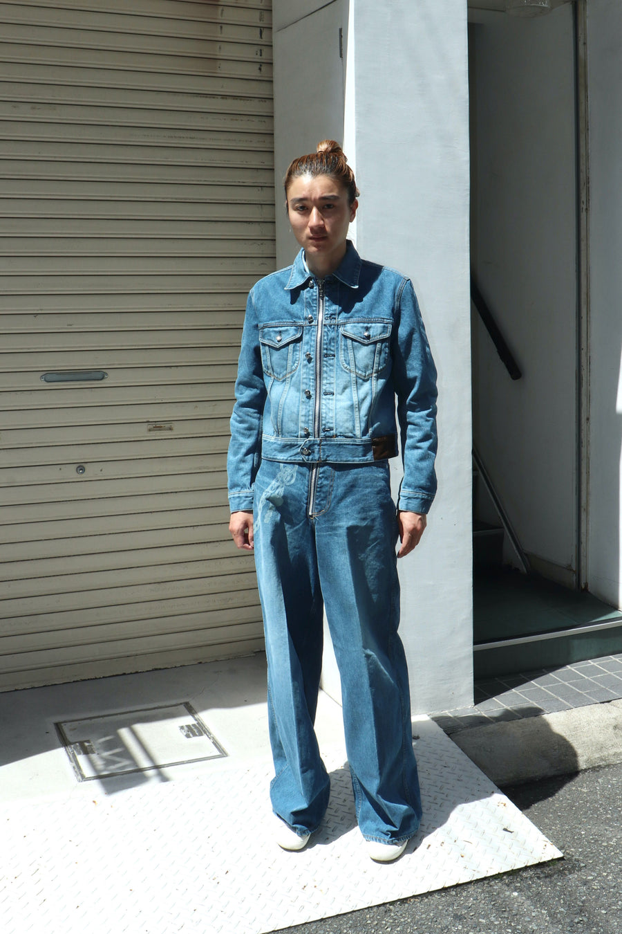 ストアー MASU 23SS FADED BAGGY FIT JEANS バギージーンズ