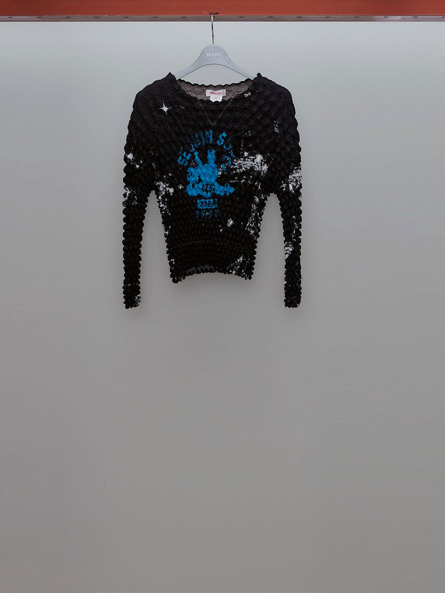 MASU(エムエーエスユー)のPOPCORN SWEATSHIRT BLACKの通販｜PALETTE