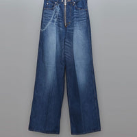 MASU(エムエーエスユー)のFADED BAGGY FIT JEANS INDIGOの通販