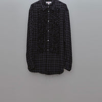 MASU(エムエーエスユー)のGRUNGE PLAID SHIRT BLACKの通販｜PALETTE