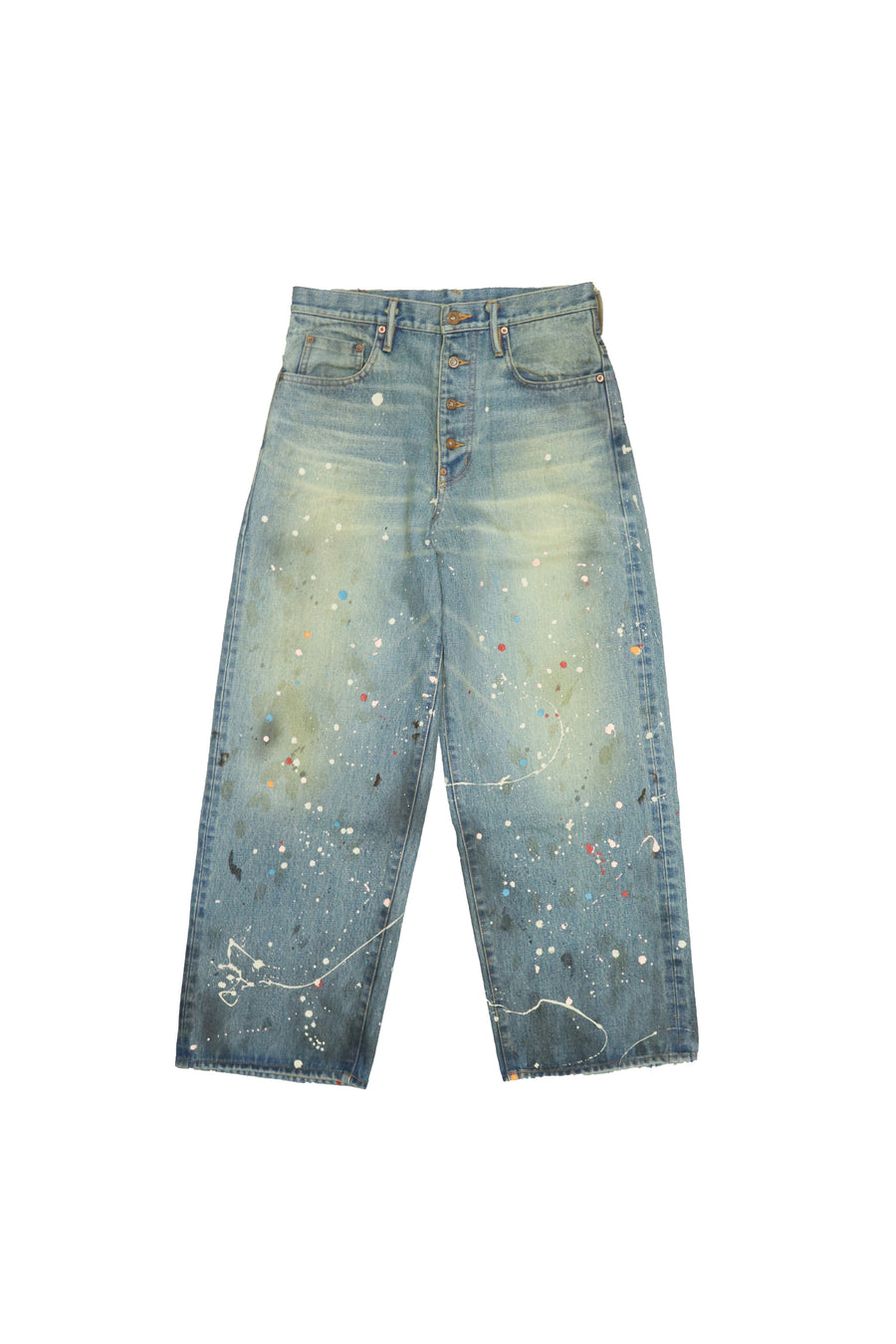 SUGARHILL(シュガーヒル)のOILED AND PAINTED DENIM PANTSの通販