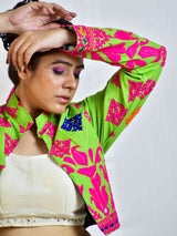 Mirchi - Reversible embroidered Jacket
