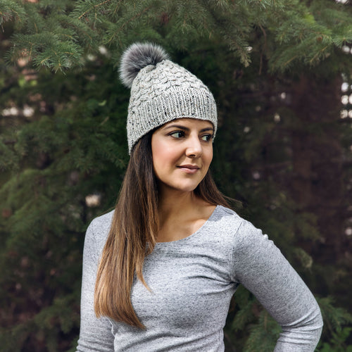 Mali Cabled Hat Knitting Pattern – Leelee Knits