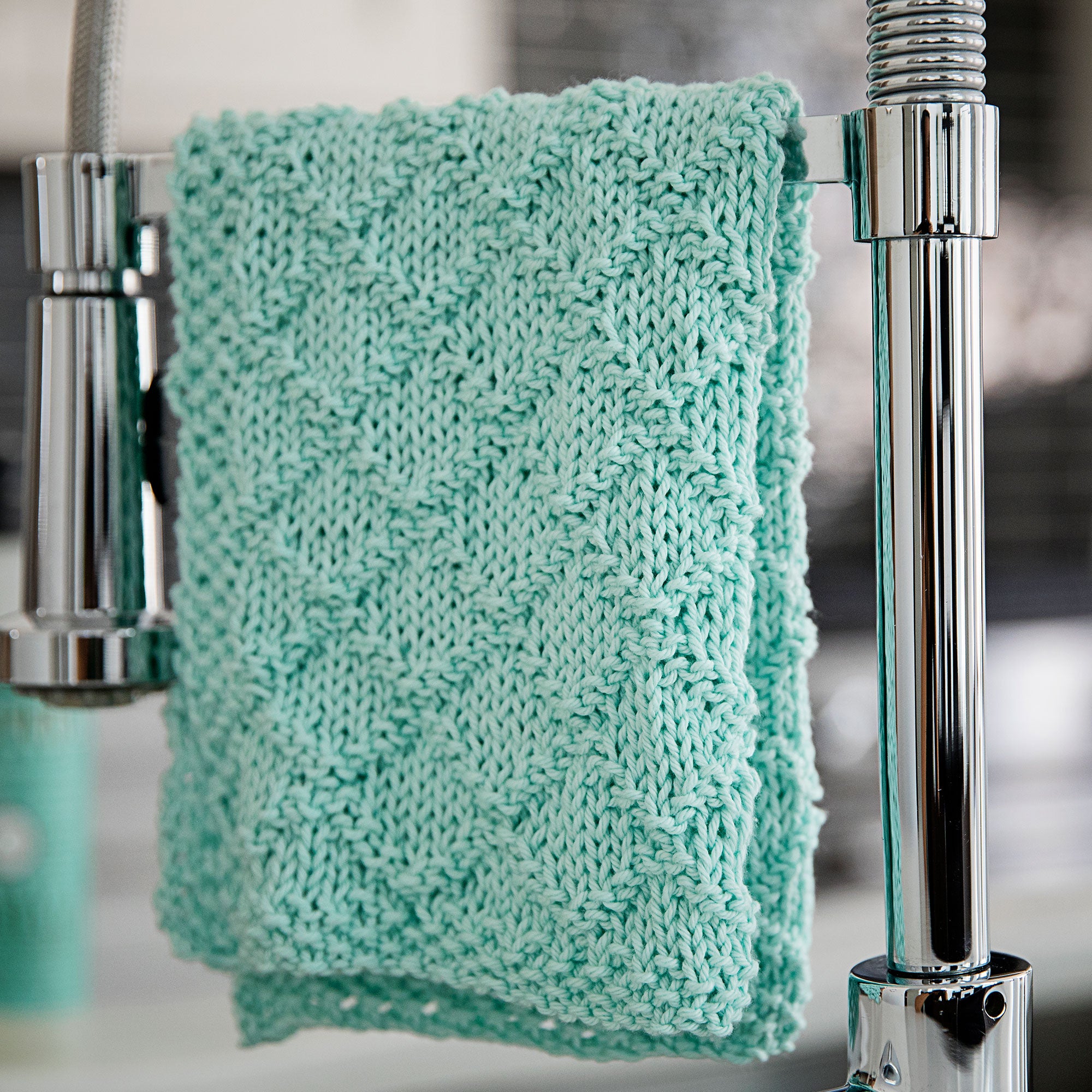 Modern Country Kitchen Towels Crochet Pattern - Leelee Knits