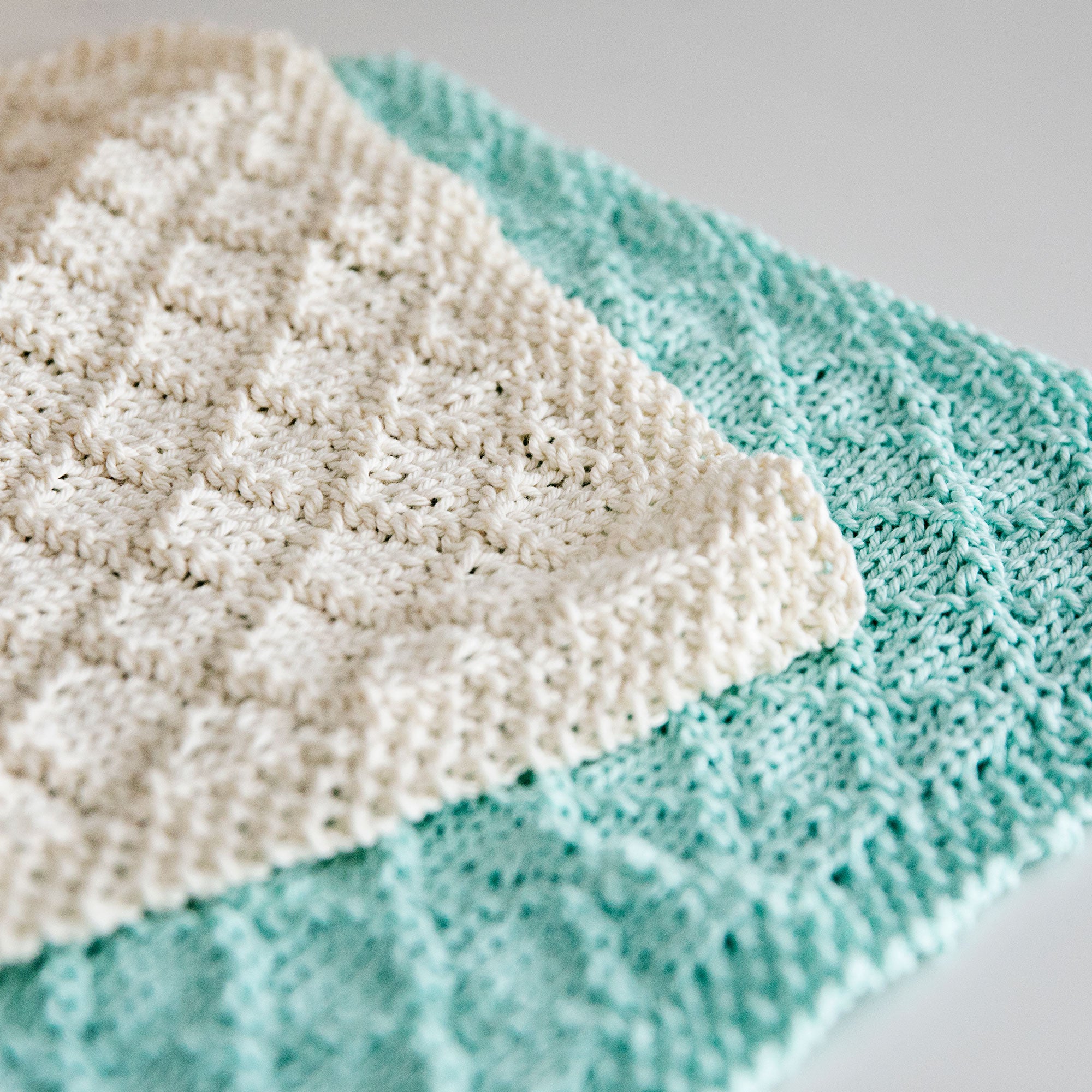 Modern Kitchen Dish Towel Knitting Pattern – Leelee Knits