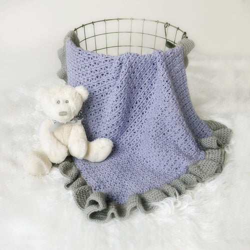 Heirloom Baby Blanket Crochet Pattern - Leelee Knits