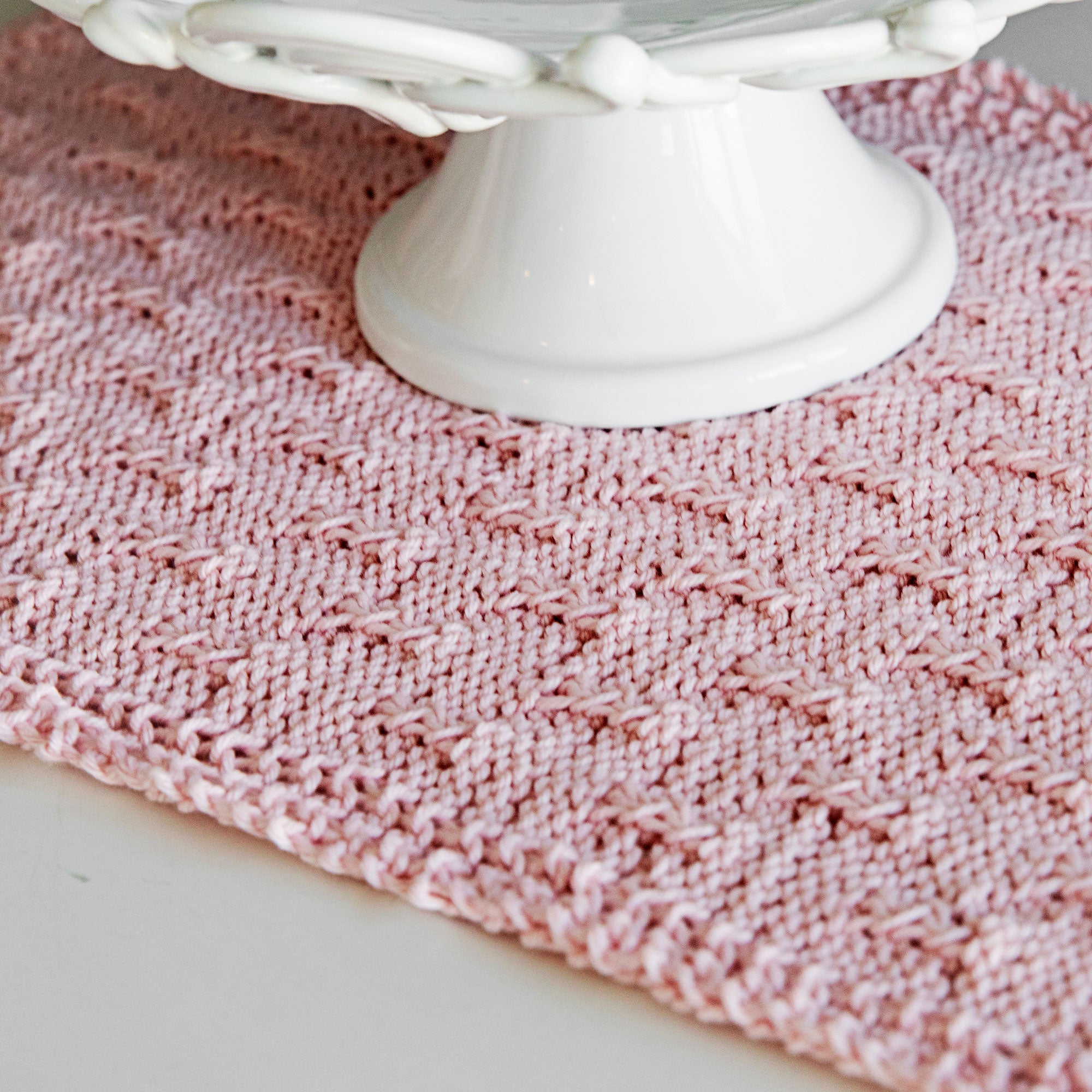 Modern Knit Dish Towel Pattern - Leelee Knits - Beginner Friendly