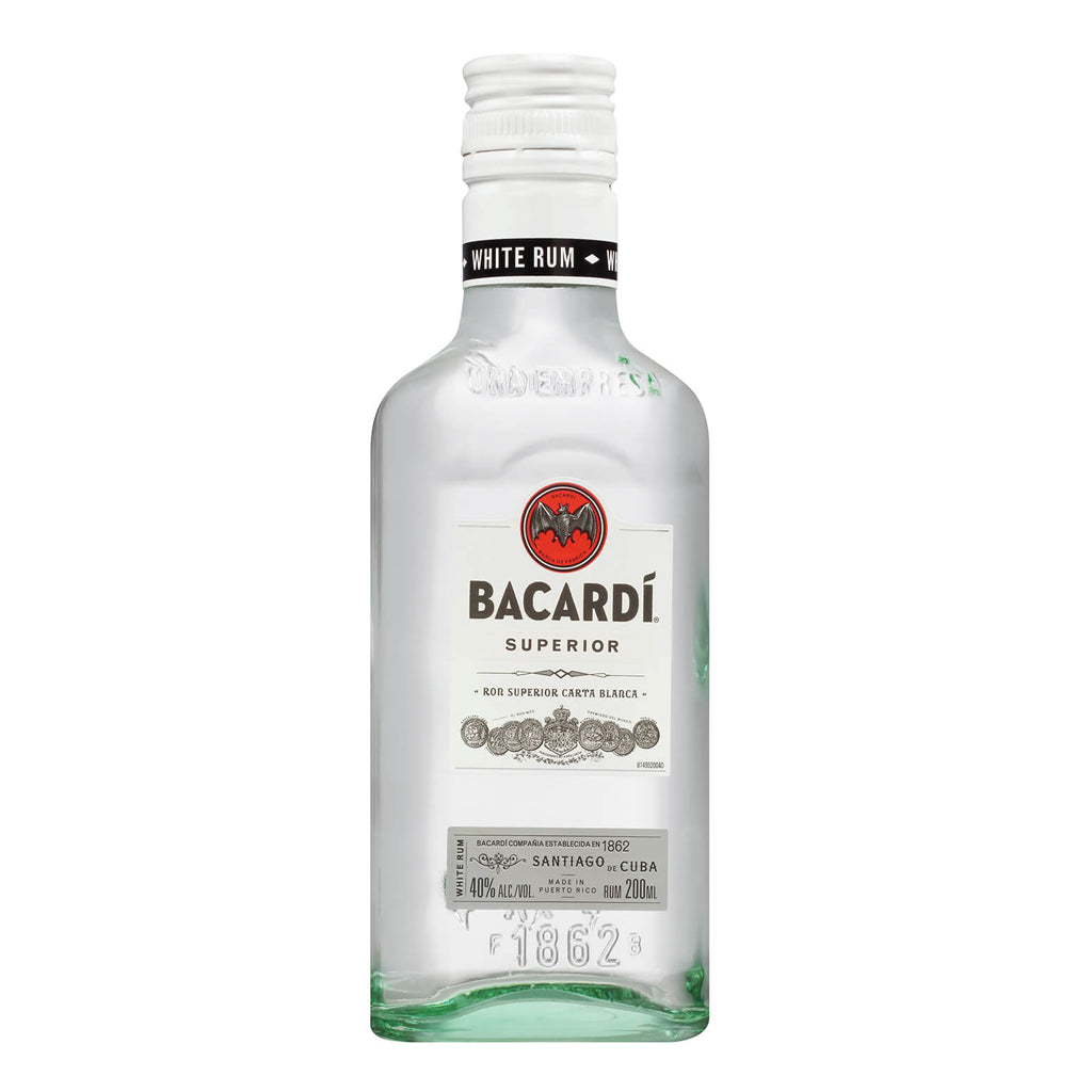 Demokrati Pick up blade Rejsende Bacardi Light Rum (200ml) – Dodds Wine & Spirits