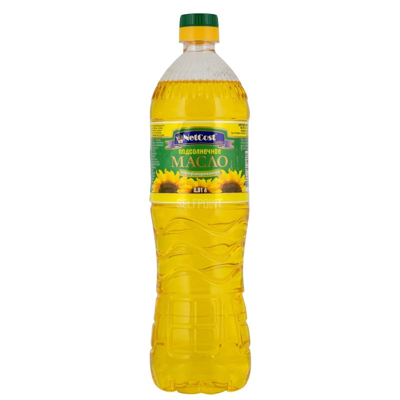 NetCost Unrefined Sunflower Oil 0.9L – Taste it! Market