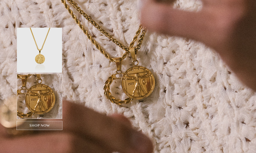 Shop Gold Pendant Layers for your Autumn Winter Wardrobe.