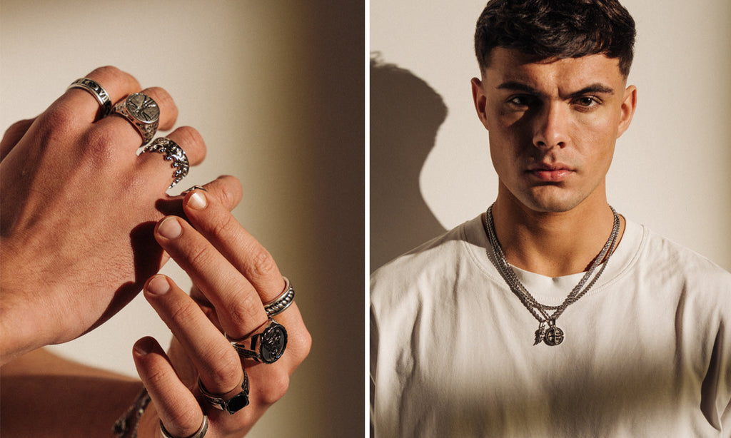 Men's Statement Silver Accessories and Jewelry