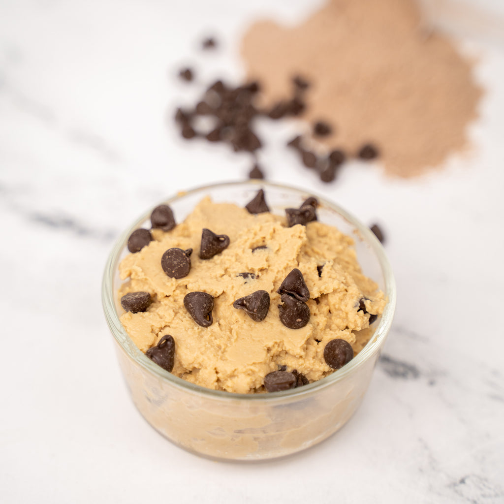 1-minute protein cookie dough