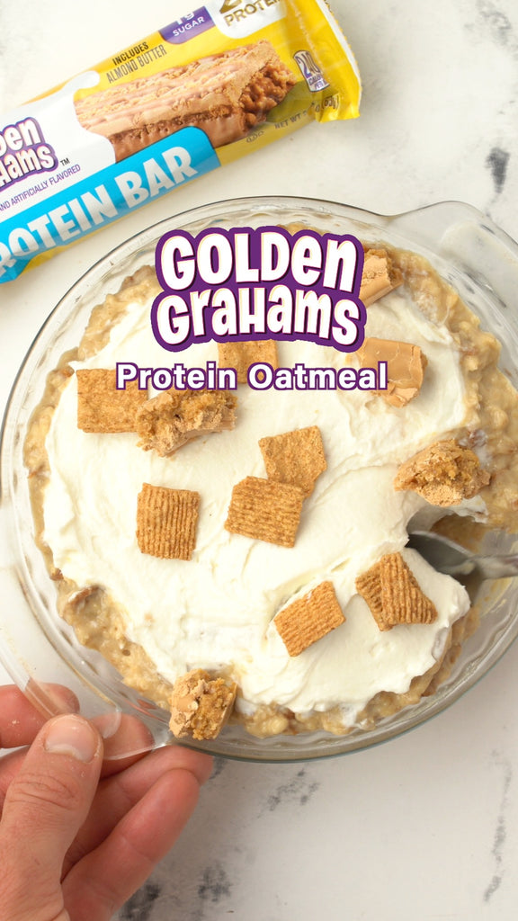 golden grahams protein oatmeal