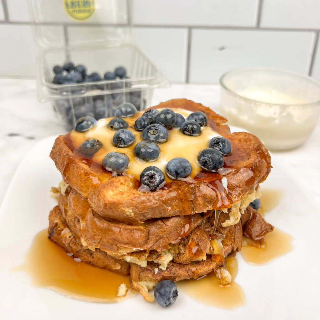 air fryer anabolic protein french toast