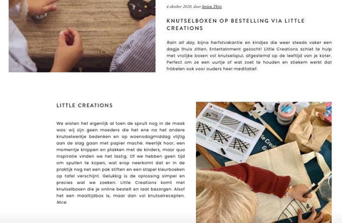 Bartsboekje.com - Little Creations - Knutselen - Knutselbox