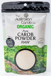 Australian Carob Co. - Pure Australian Organic Raw Carob Powder - 200g