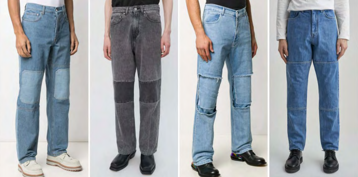 Tendencia Jeans con bloques