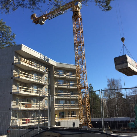 Skanska-Feuer bricht aus