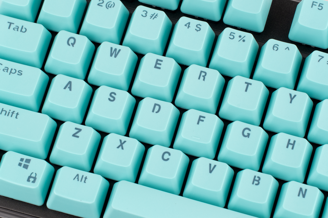 cyan keycaps